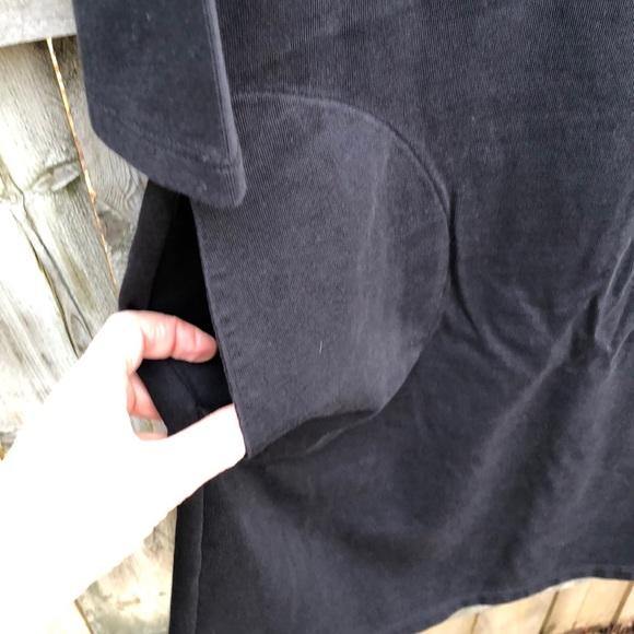 Garnet Hill Bateau Neck 3/4 sleeve dress black 4 - Picture 4 of 8